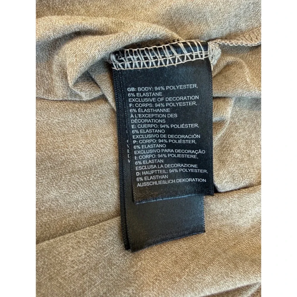 The North Face Men's Quarter Zip Gorpcore Pullover Taupe Performance Top - M
